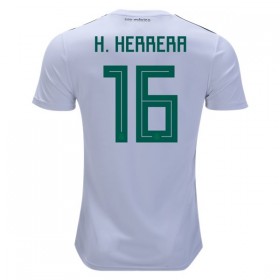 Camisolas de Futebol México H.Herrera 16 Equipamento Alternativa Copa do Mundo 2018 Manga Curta